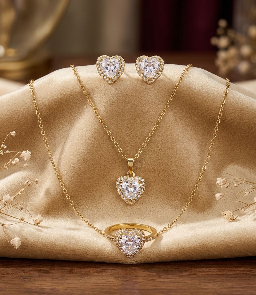 SET COMPLETO DE CORAZON